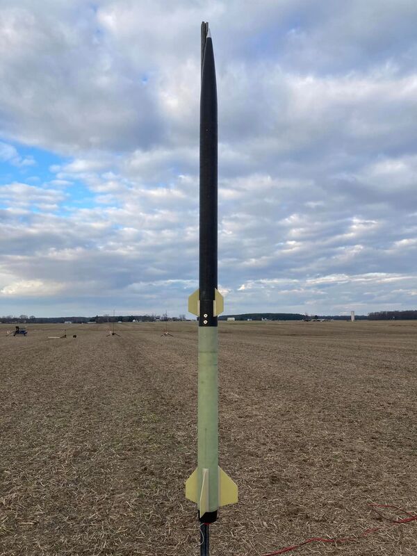 NASA Student Launch team successfully flies full scale rocket! SPRING